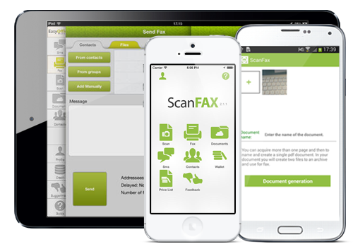 Scan FAX App by EasyOffice Cloud