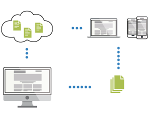 
EasyOffice allows you to <strong>print just the files you need</strong>, it doesn’t need any phone line, it <strong>doesn’t put your line</strong> on busy and you don’t need to buy any software to make it work.